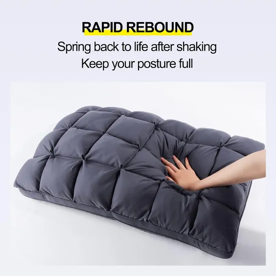 Luxury Hotel Body Gel Pillows Soft Down Alternative Polyester Pillow Cotton Pillow for Neck