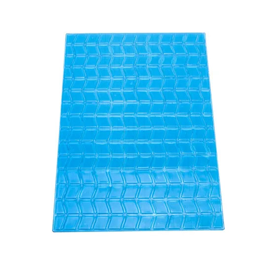 Manufacturer Wholesale Factory Directly Temperture Reducion Cooling Gel Pad Customized Color Design Silicone Gel Sheet