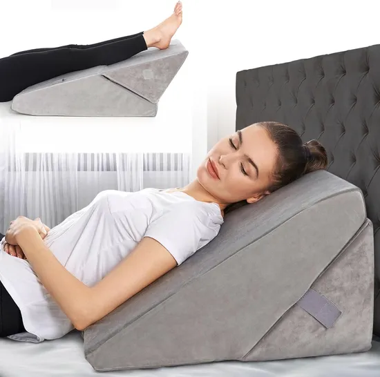 7 in 1 Body Positioner Bed Wedge Memory Foam Pillow for Sleeping
