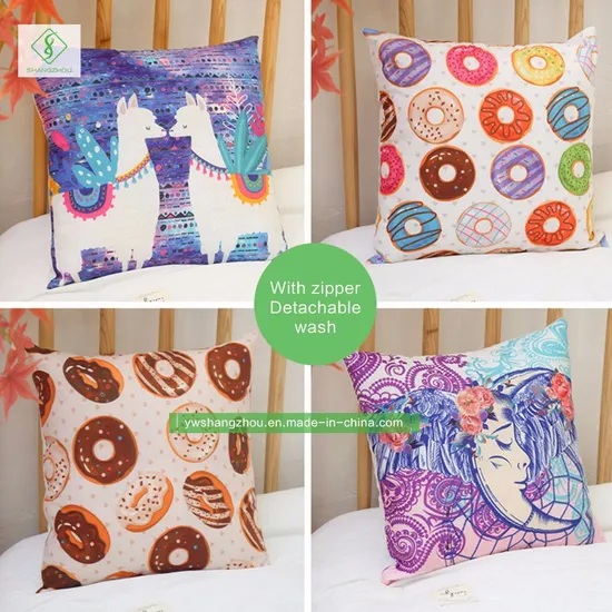 Norcic Custom Pillow Gift Pillow Multi-Size Fabric Office Back Cushion