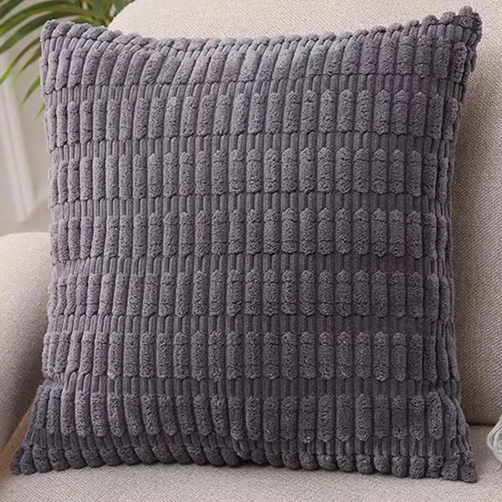 Modern Simple and Light Luxury Style Cushion Corduroy Pillow