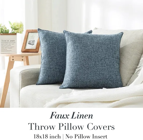 Pillows Thin Linen Cushion Seat