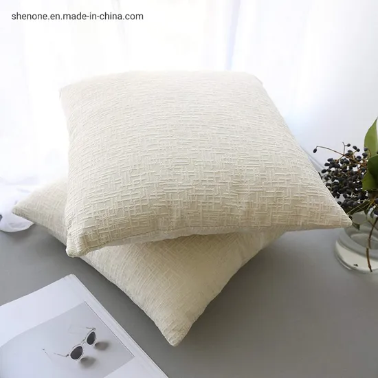 Shenone Promotional Fashion Design Polyester Filling Hotel Decorative Cushions