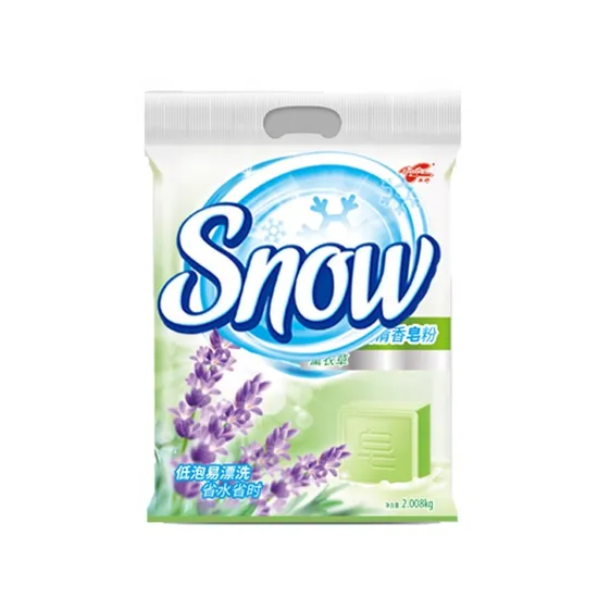 Blue Color Detergent Powder in Bulk Packing