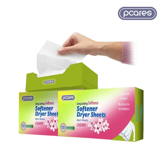 High Quality OEM Fabric Softener Dryer Sheets Laundry Detergent Sheet