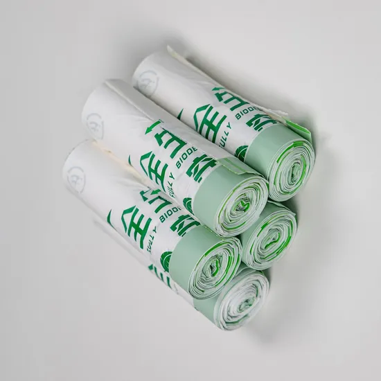 Compostable Drawstring Trash Bag Bioplastic Garbage Bag