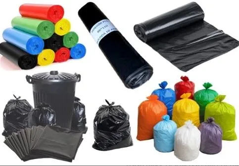 Factory Sales Directly LDPE Recycle High Quality Flat Top Trash Bags, Garbage Bags, Rubbish Bags