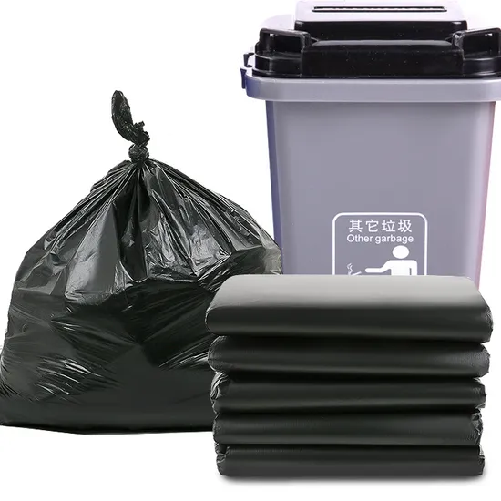 Factory Wholesale Disposable Heavy Duty Plastic Sanitation Large Thickened Garbage Bag Maker