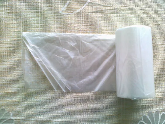 HDPE Plain Star Sealed Plastic Rubbish Bag