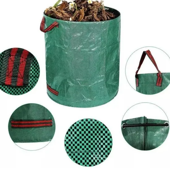 Reusable Heavy Duty Large Capacity Leaf Bags with Strong Handles Bl19681