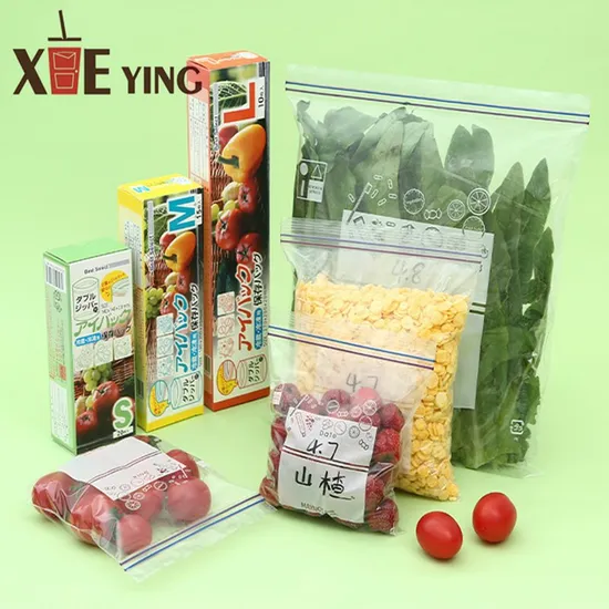 Custom Plastic Large Reusable Gallon /Sanck /Quart /Sandwich Food Storage Slider Freezer Bags