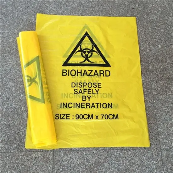 Siny Hospital Biohazard Bag Garbage Bags Medical Waste Bag Clinical Waste Bags with CE