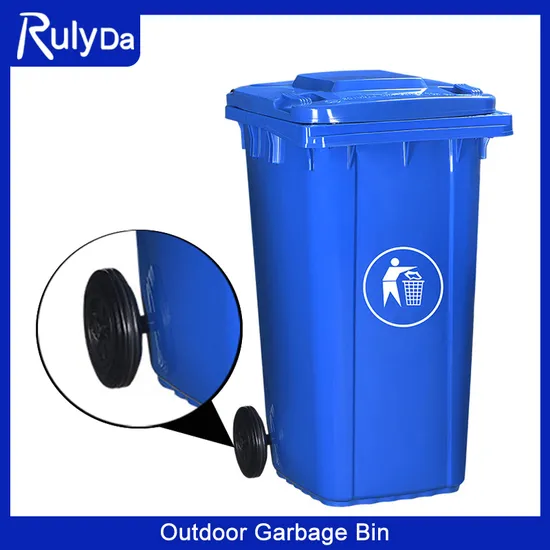 Wholesale 240L 360L HDPE Industrial Public Outdoor Dustbin Plastic Garbage Can Trash Bins Waste Rubbish Bin and Wheelies Bin