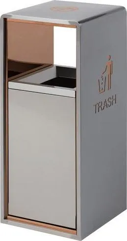 Premium Quality Stainless Steel Dustbin with Lid for Indoor Use