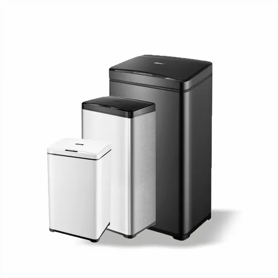 Trash Receptacle with 30/40/50L Sensor Touchless Dustbin