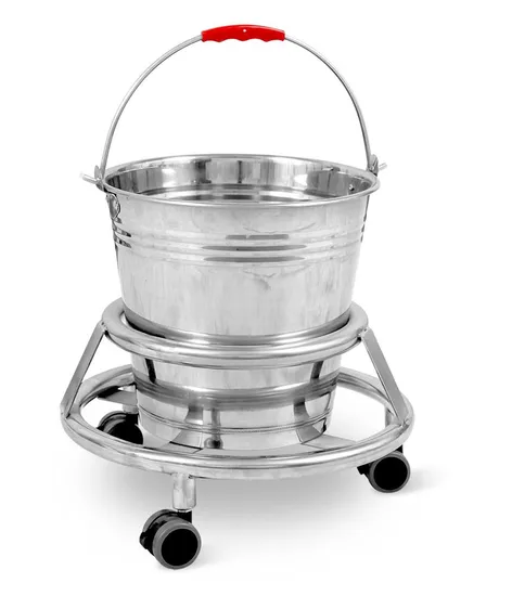 Skh034-5 High Quality Medical Movable Waste Bucket
