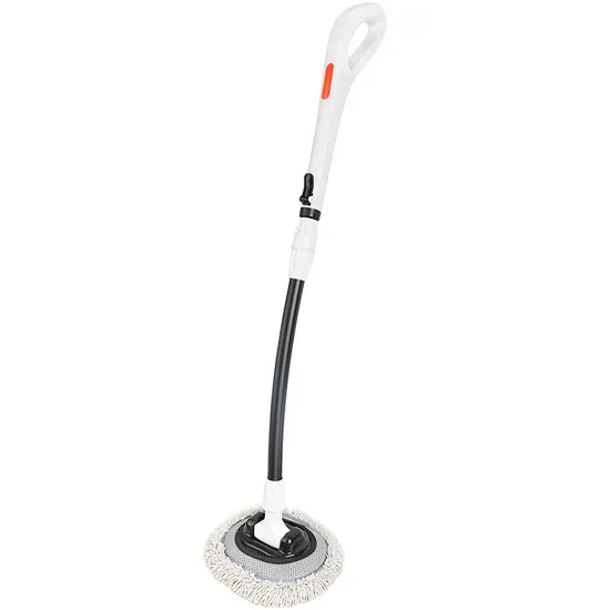 Bend Car Wash Brush with Long Handle Telescopic Aluminum Cleaning Mop