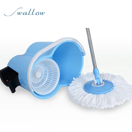 Buy Reflection 360 Degree Rotating Blue 550 Ml Magic Spin Mop with 2 Microfibre Mop Heads Online - Swallow Mops & Brooms