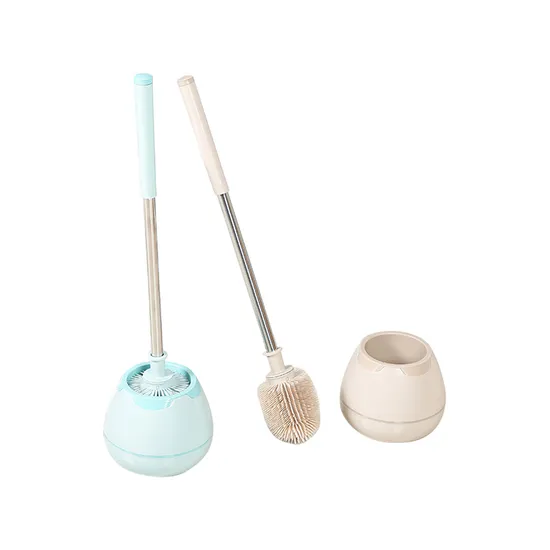 Brand New Bathroom Cleaning Stylish Home Cleaners Household Set 2 PCS Cleansing Toilet Brush with High Quality