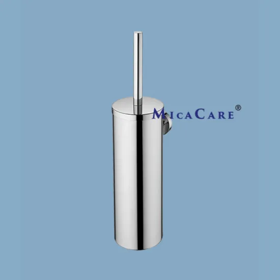 Space Saving Wall Mounted Toilet Brush with Holder for Bathroom