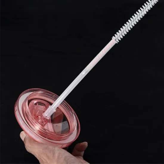TPR Long Handle Cleaning Cup Brush Straw Brush for Bottles and Straws Kitchen Brush Sponge Dish Brush44203