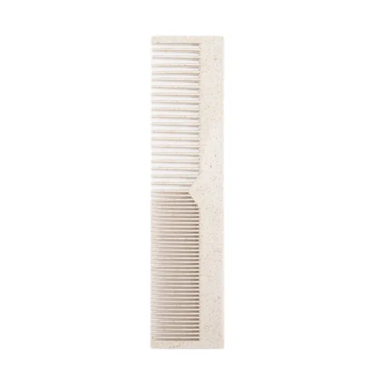 Eco Bio Biodegradable Wheat Straw Corn Starch Hotel Disposable Plastic Hair Comb