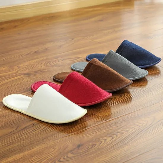 Luxury Eco-Friendly Indoor Washable Bathroom Slippers with Thin Soles