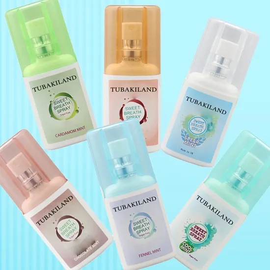 OEM Private Logo Customize 20ml Mouth Breath Spray Freshener