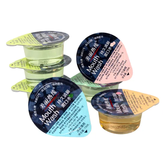 ODM/OEM Custom Disposable Jelly Cup for Travel Portable Mint Flavored Mouthwash