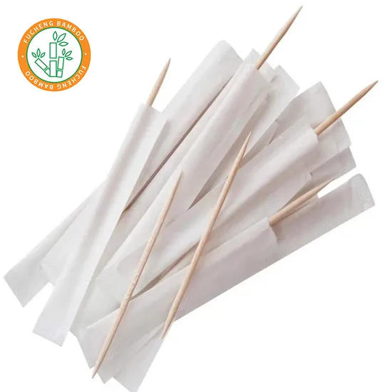 Custom Printed Logo Available Paper Individually Cello Wrapped Toothpick