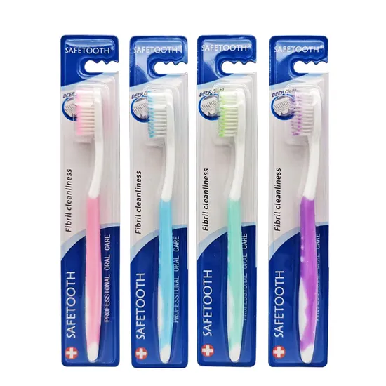 Adult Toothbrush Hot Selling OEM Soft Medium Hard Bristle Toothbrush