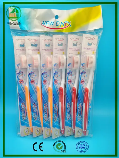 Flexible Handles Massage Tongue Cleaner Adult Toothbrush