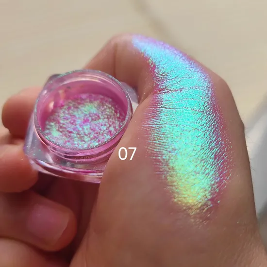Vegan Chameleon Pigments Watercolor Eyeshadow Duo Chrome Pigments