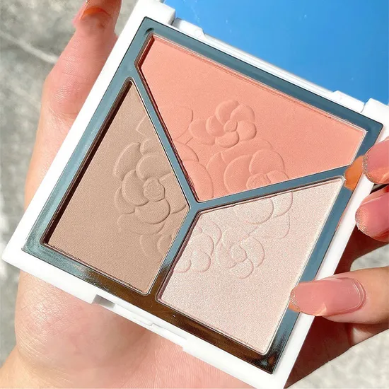 Highlighter Blush Contour Shading Powder Makeup Palette