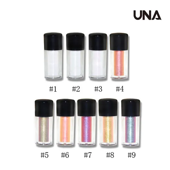Wholesale Private Label 9 Pearl Colors Duochrome Pigment Glitter Highlighter Makeup Eye Shadow Powder