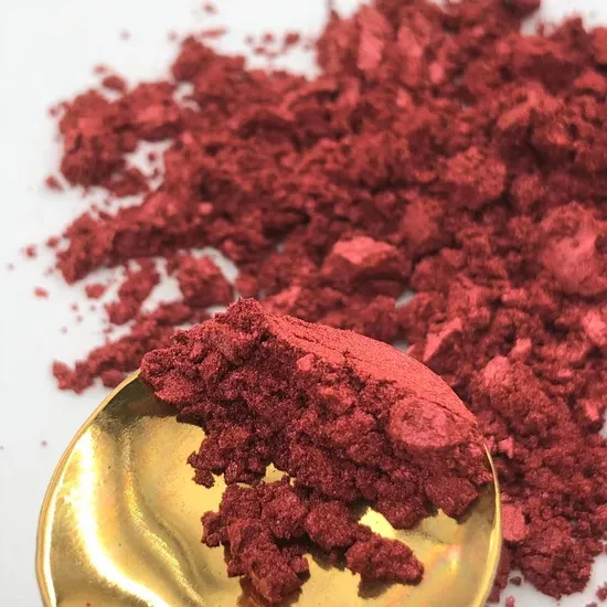 Eyeshadow Shiny P904 Hot Sale Effect Pigments for Cosmetic Raw Material Professional 504 Wine Red Beauty