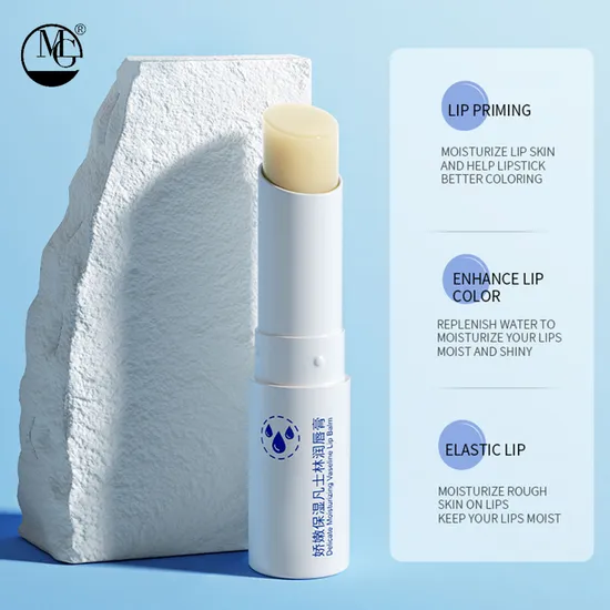 Organic Mint Soothing Nourishing Soften Petrolatum Vitamin E Deeply Moisturizing Lip Balm
