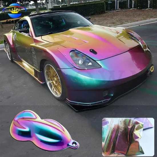 Chameleon Mirror Powder Coating Chrome Pearl Paint Pigment for Car Painting