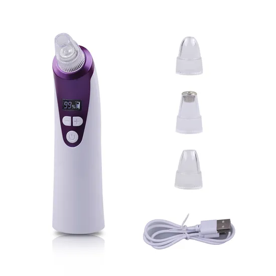 Pore Cleaning Vacuum Blackhead Remover Suction with LCD Display