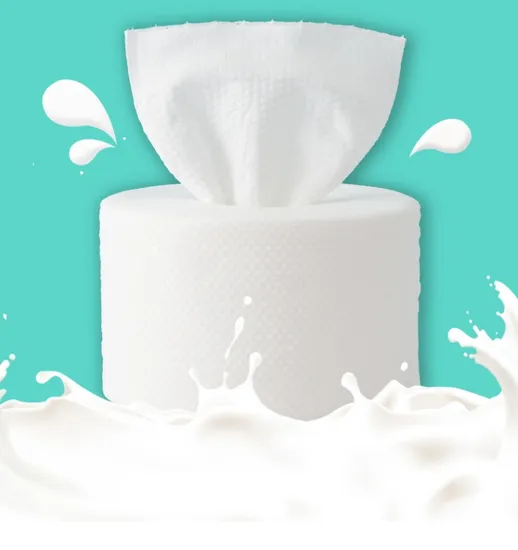 100% Organic Eco-Friendly Non Woven Disposable Face Towel for Human Skin