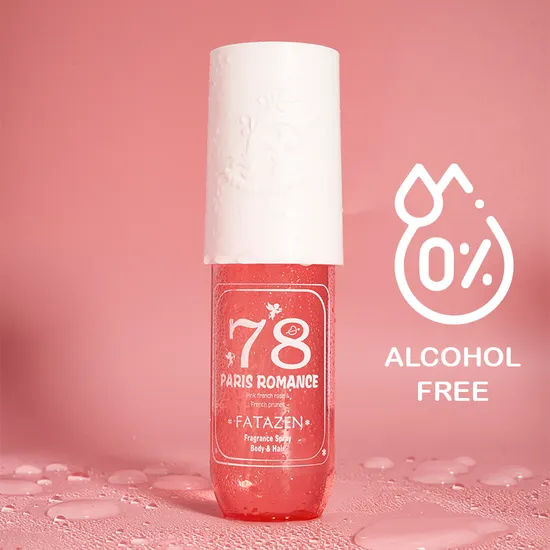 OEM Faint Fragrance Refreshing Not Greasy Rose Fragrance Spray/Perfume