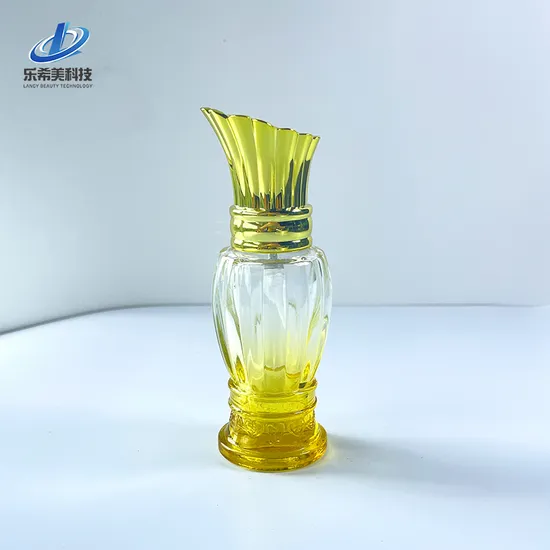 Empty Bottle 60ml Glass Perfume Multicolor Bottle Cosmetic Packaging with Spray Pump Made of Plastic High Quality Customized Container Parfume Pump Spray Bottle