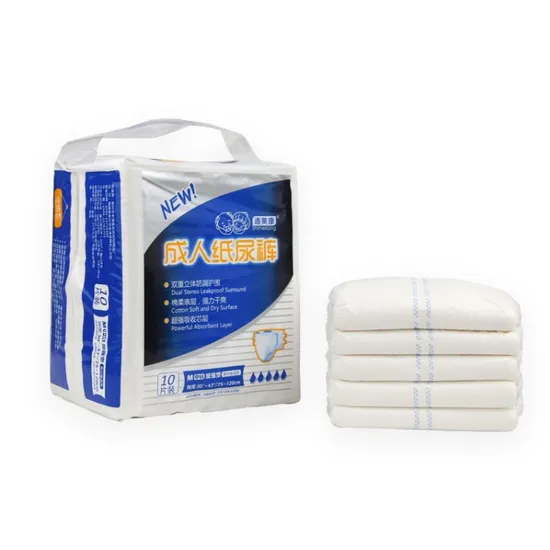 Wholesale China Manufacturer Soft Breathable Adult Diaper for Old People
