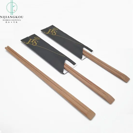 Chinese Natural Disposable Bamboo Tensoge Chopsticks for 21cm
