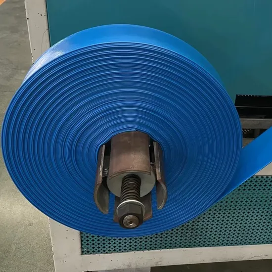 Blue Color 10 Bar PVC Lay Flat Hose