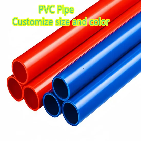 Customized PVC Pipe for Toys and Furniture, Water Pipe