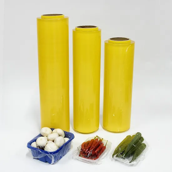 Colored Clear Custom Fresh Strawberry PVC Wrap Cling Film with Bubble Free Back Cling Film Plastic Disposable