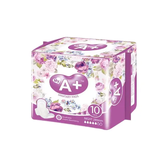 High Absorption Disposable Anion Sanitary Pads for Heavy Flow Lady Napkin Period Sanitary Napkins Pad for Women Supplier From China