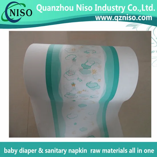 Cloth-Like Laminated PE Film for Diaper Backsheet with SGS (BCLF-014)