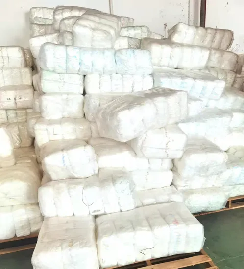 Low Price Bales of Rejected B Grade Baby Pants Diapers, Mass Stock